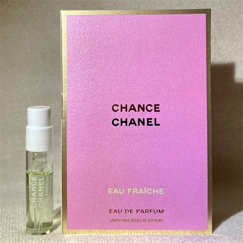 chanel eua fraiche|Chanel eau fraiche sample.